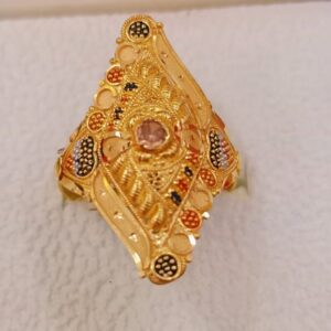 Gold 22k Kalkatti Design Ring