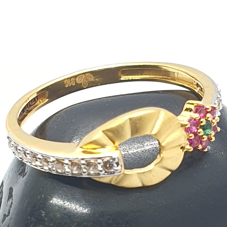 Gold 22.k Ladies Ring - Image 2