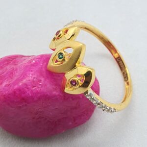 Gold 22.k Fancy Ladies Ring