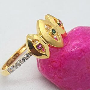 Gold 22.k Fancy Ladies Ring