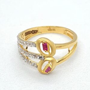 Gold 91.6 Fancy Ring