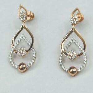 Rose Gold 18 Kr. Earrings