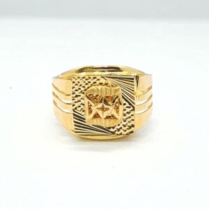 Gold 22.k Fancy Gents Rings