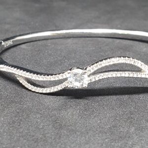 Silver 92.5 Diamond Bracelet