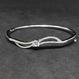 Silver 92.5 Diamond Bracelet