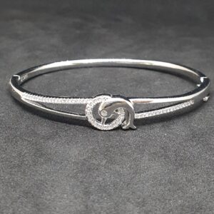 Silver 92.5 Dolphin Design Ladies Bracelet