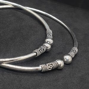 Silver 92.5 Antique Simple Ladies Anklet