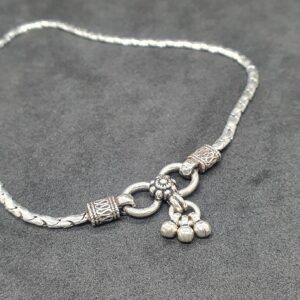 Silver 92.5 Antique Ladies Anklet