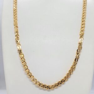 Gold 22.k Hand Work Ladies Check