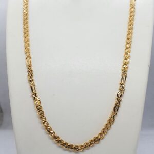 Gold 22.k Hand Work Ladies Check