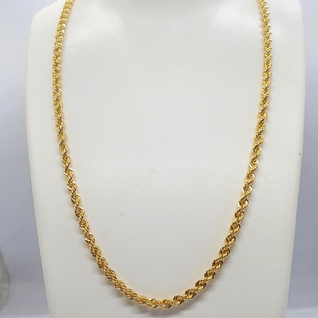 Gold 22.k Twine Design Chain
