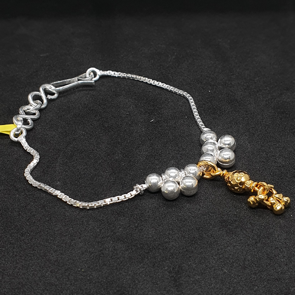 Silver fancy shrimant rakhadi