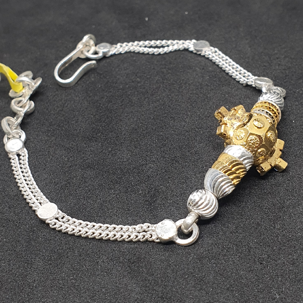 Silver shrimant rakhadi