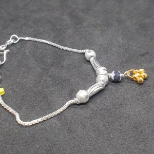 Silver Shrimant Simple Rakhdi