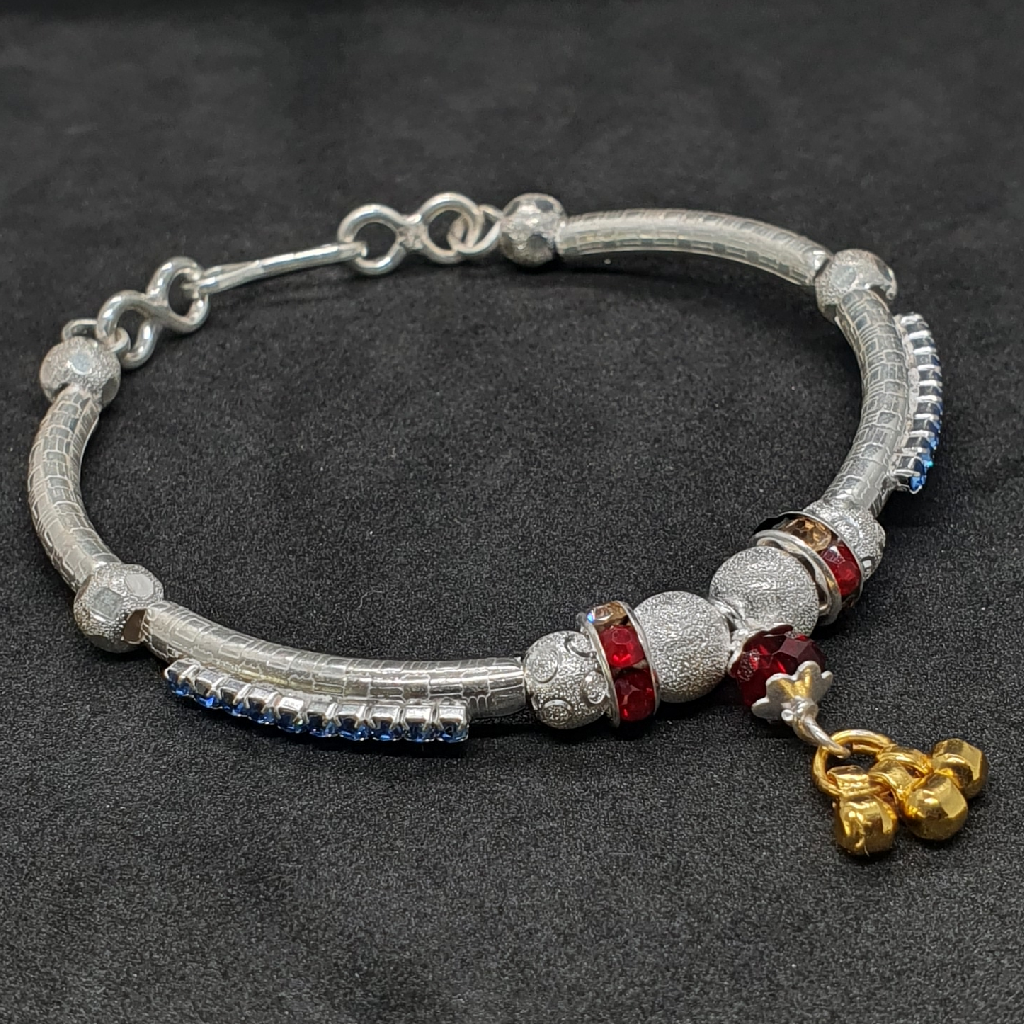 Silver Diamond Shrimant Rakhdi