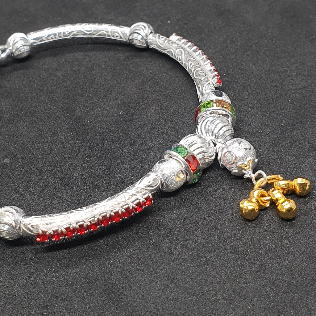 Silver kada ma shrimant rakhadi - Image 2