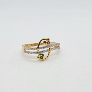 Gold 22.k Fancy Ladies Ring
