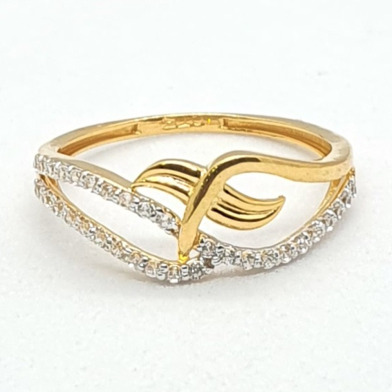 Gold 91.6 Fancy Ring - Image 2