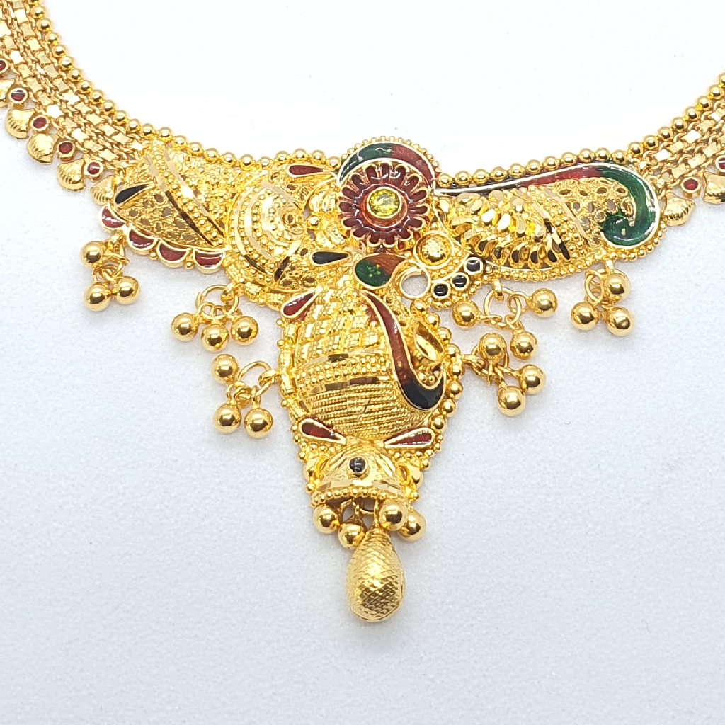 Gold 22.k Kalkati Design Set - Image 2