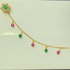 Gold 18.k Moti Ladies Nath