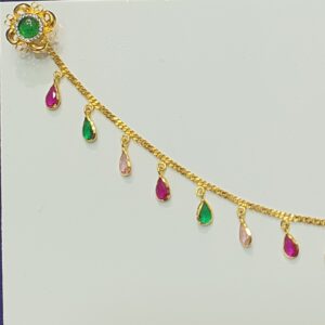 Gold 18.k Fancy Diamond Nath