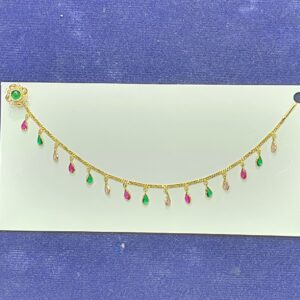 Gold 18.k Fancy Diamond Nath