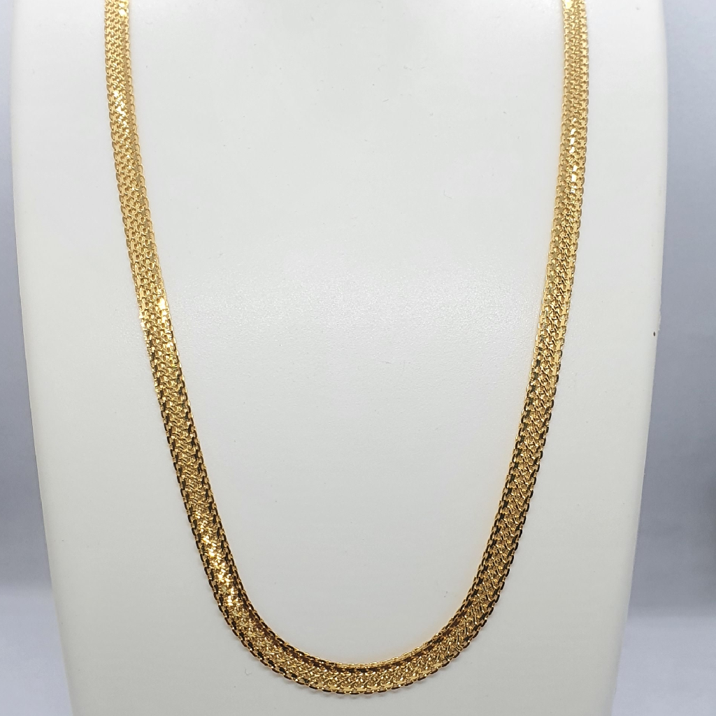 Gold 22.k Talpatti Design Chain
