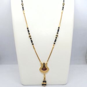 Gold 20.k fancy design mangalsutra