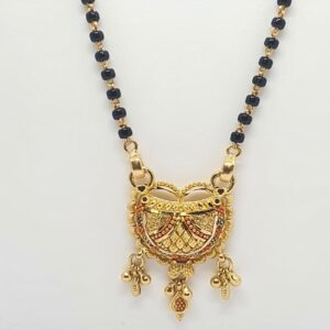 Gold 20.k Kalkati Design Mangalsutra