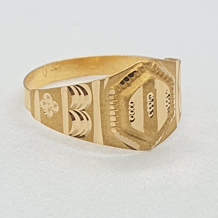 Gold 20k Fancy Baccha Ring - Image 2