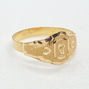 Gold 20k Fancy Baccha Rings
