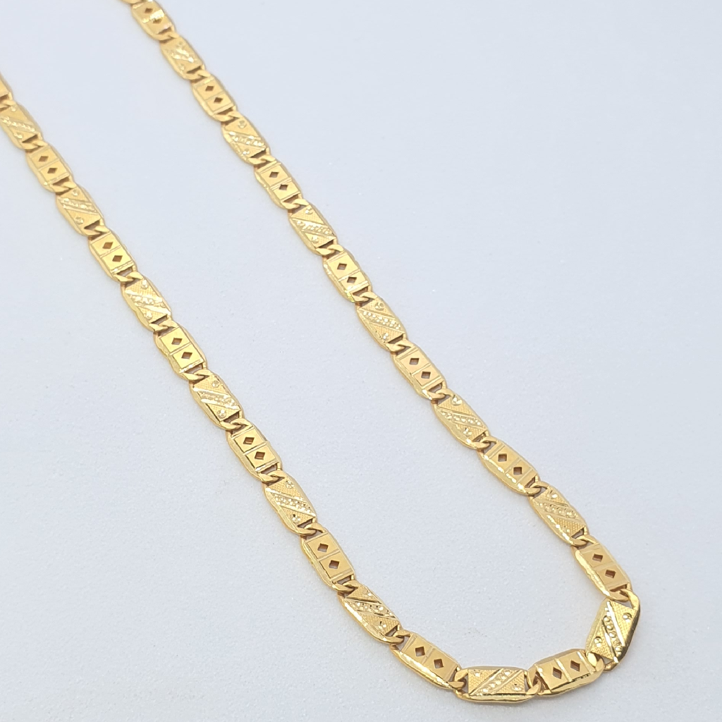 Gold 91.6 Fancy Chain - Image 2