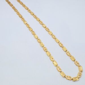 Gold 91.6 Navabi Fancy Design Chain