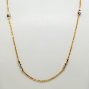 Gold 91.6 Fancy Chain
