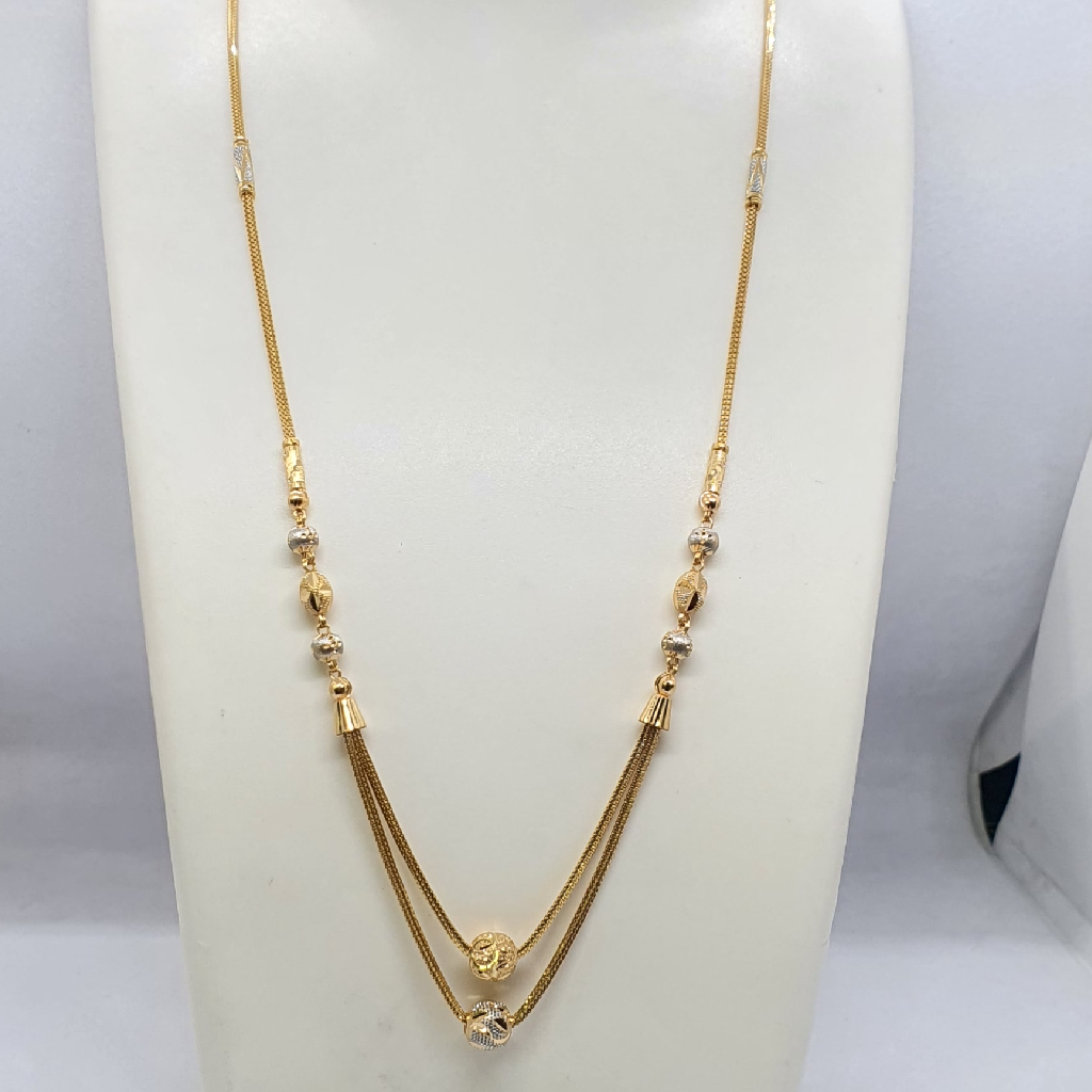 Gold 91.6 Fancy Design Chain