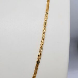 Gold 91.6 Highway Fish Fancy Ladies Chain