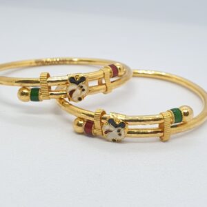 Gold 91.6 Fancy Baccha Kadli