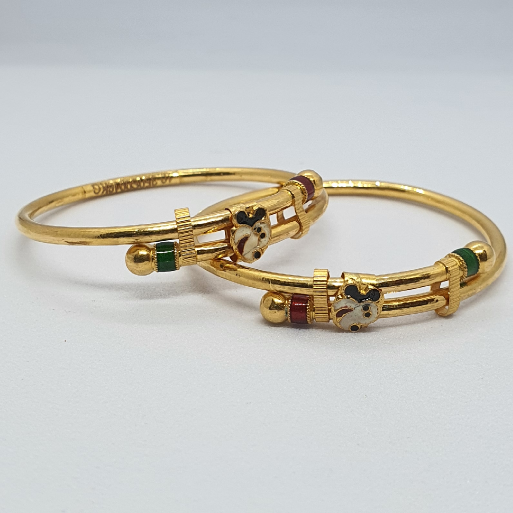 Gold 91.6 Fancy Baccha Kadli