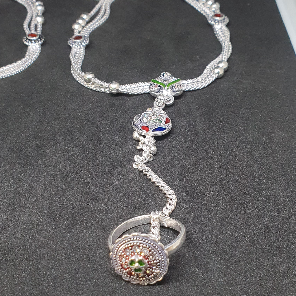 Silver pagpan fancy payal - Image 2