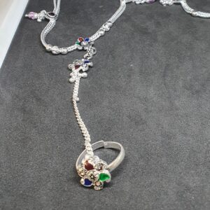 Silver Fancy Payal