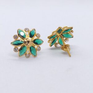 18k Gold Ladies Earrings