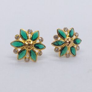 18k Gold Ladies Earrings