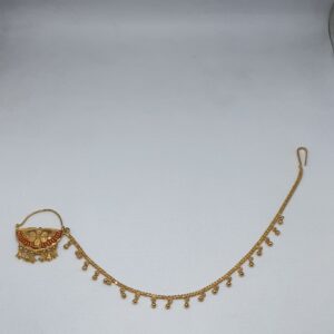 22k 91.6 Gold Rajwadi Design Nosepin