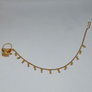 22k 91.6 Gold Rajwadi Design Nosepin