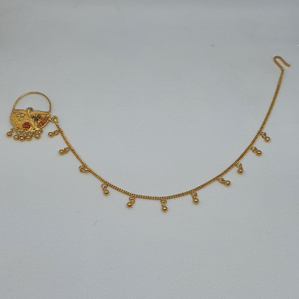 22k 91.6 Gold Kalkati Nosepin