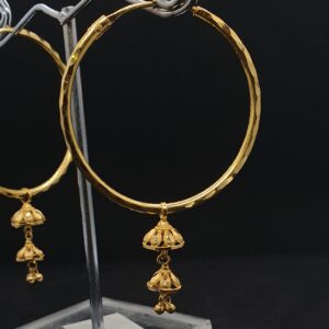 Gold 91.6 Fancy Kadi And Jhumar