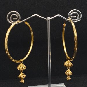 Gold 91.6 Fancy Kadi And Jhumar