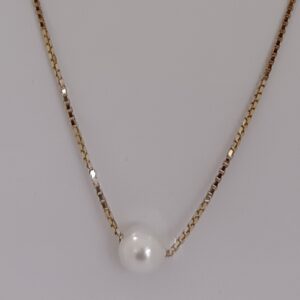 18k Rose Gold Ladies Necklace