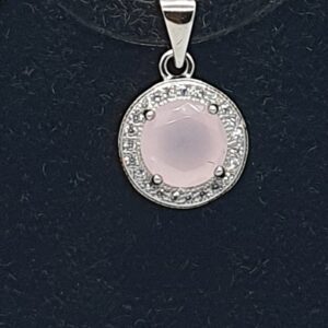 Silver 92.5 Pink Stone Standard Set