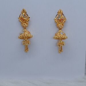 22k Gold Ladies Earrings